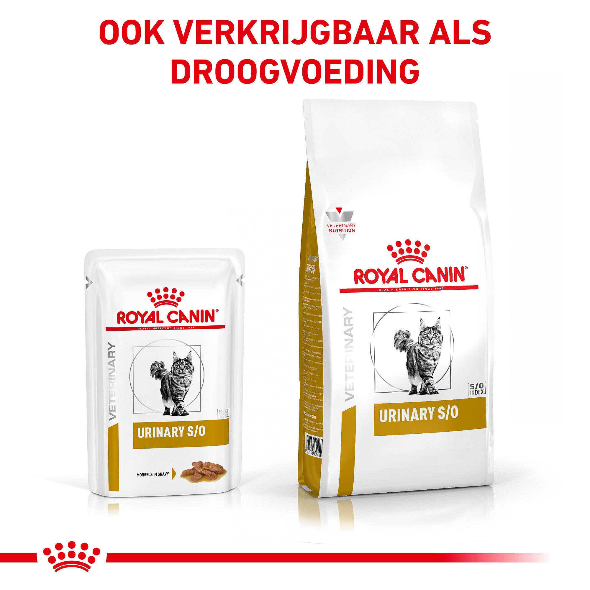Royal Canin Urinary S/O Kat 12 x 85 gram maaltijdzakjes - Morsels in Gravy