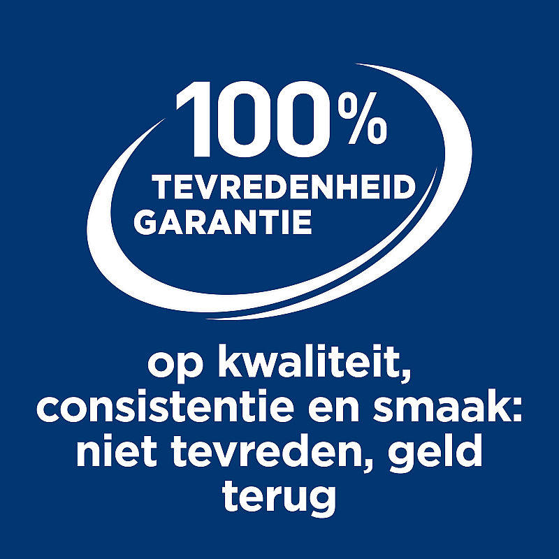 geldteruggarantie, 100%tevredenheid, garantie, kwaliteit, tekst op afbeelding