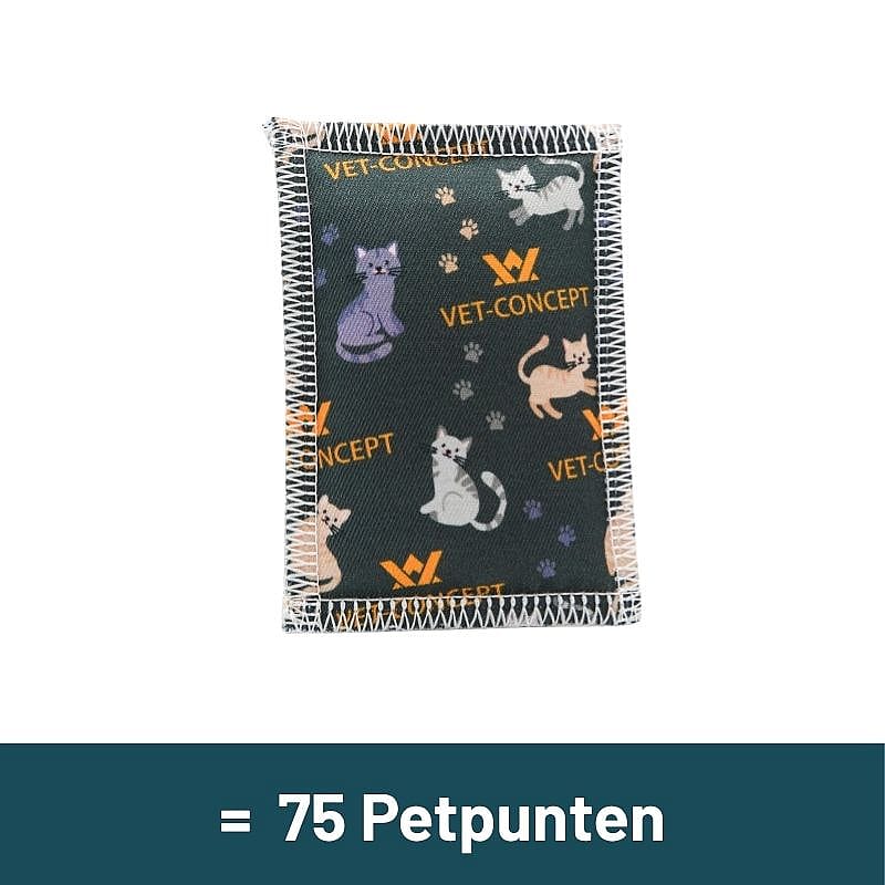 kat, kattenpatroon, klein doekje, fris draagbaar, petpunten?