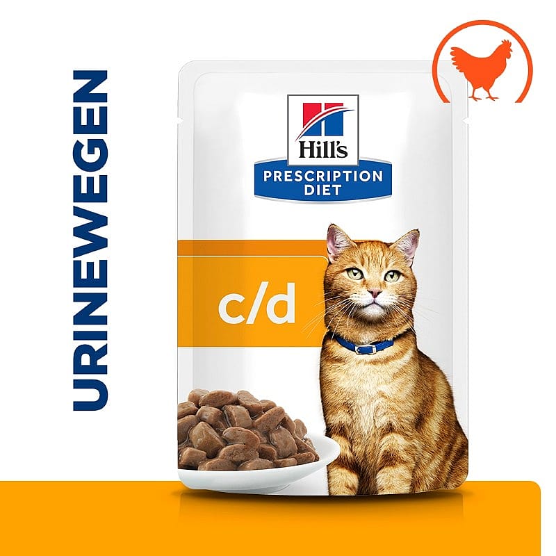 kat, brokjes, kattenvoer, lichtoranje label, d/cd-voeding
