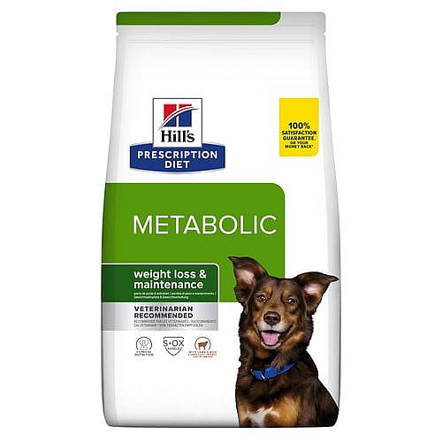 Hill's Prescription Diet Metabolic Weight Management Hondenvoer met Lam & Rijst 12 kg