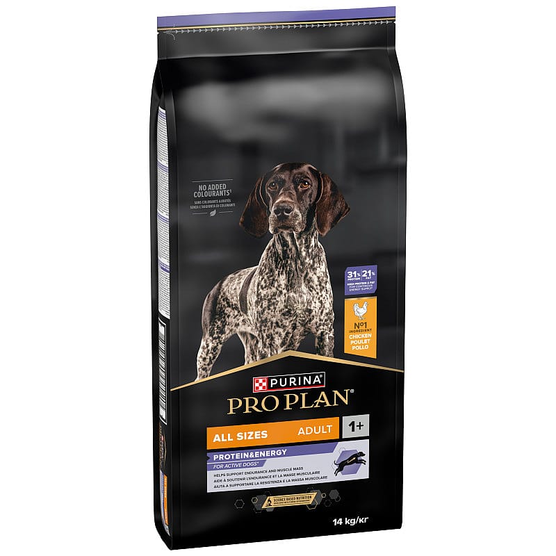 hondenvoer, kibble, all sizes, adult, purina pro plan
