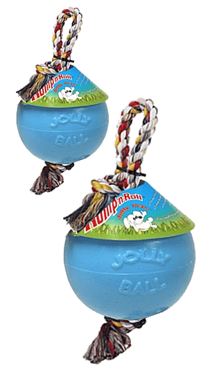 Jolly Ball Romp-n-Roll 10 cm - Baby Blue (Bosbessengeur)