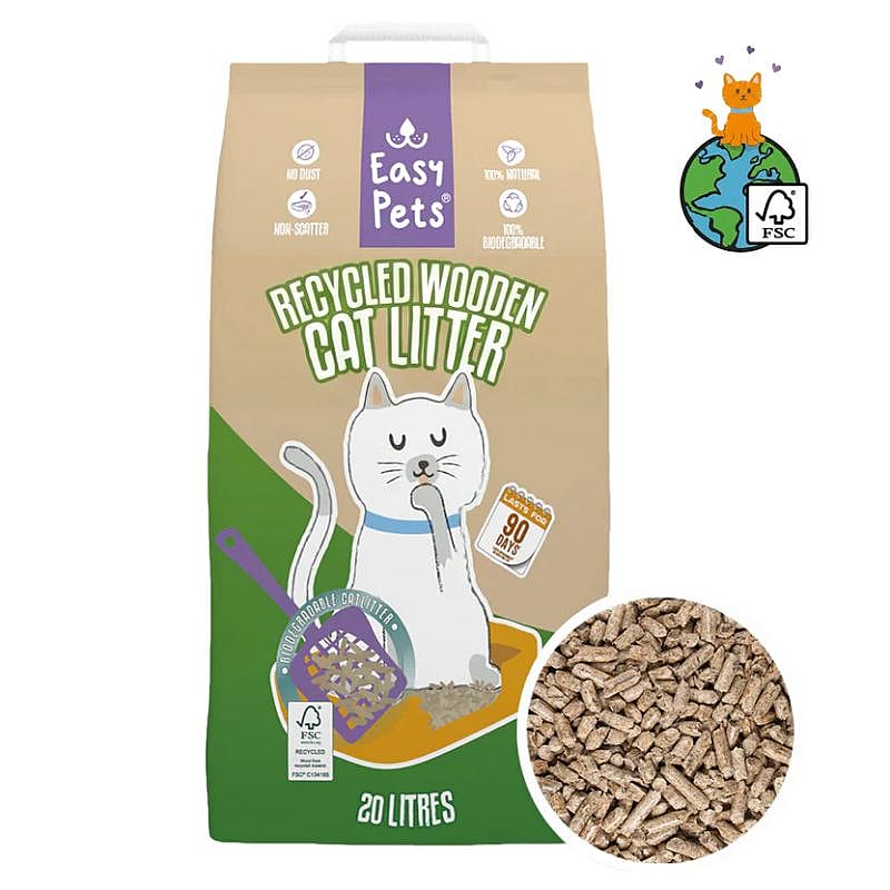 kattenbak, kattengrit, catoes, recycled, houtpellets