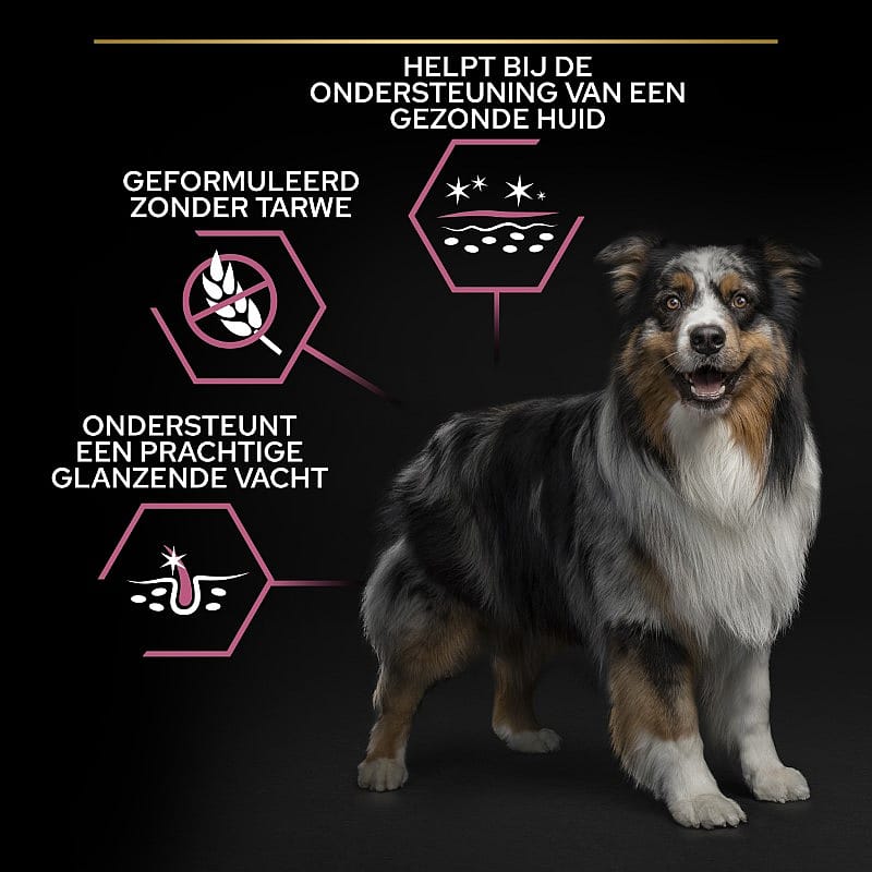 Purina Pro Plan Medium Adult Sensitive Skin Zalm Hondenvoer 14 kg