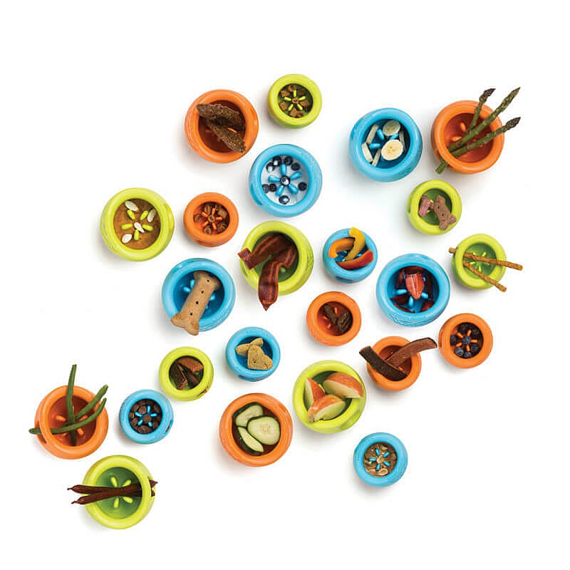 West Paw Zogoflex Toppl Traktatie Puzzel Hond XLarge - Granny Smith Groen