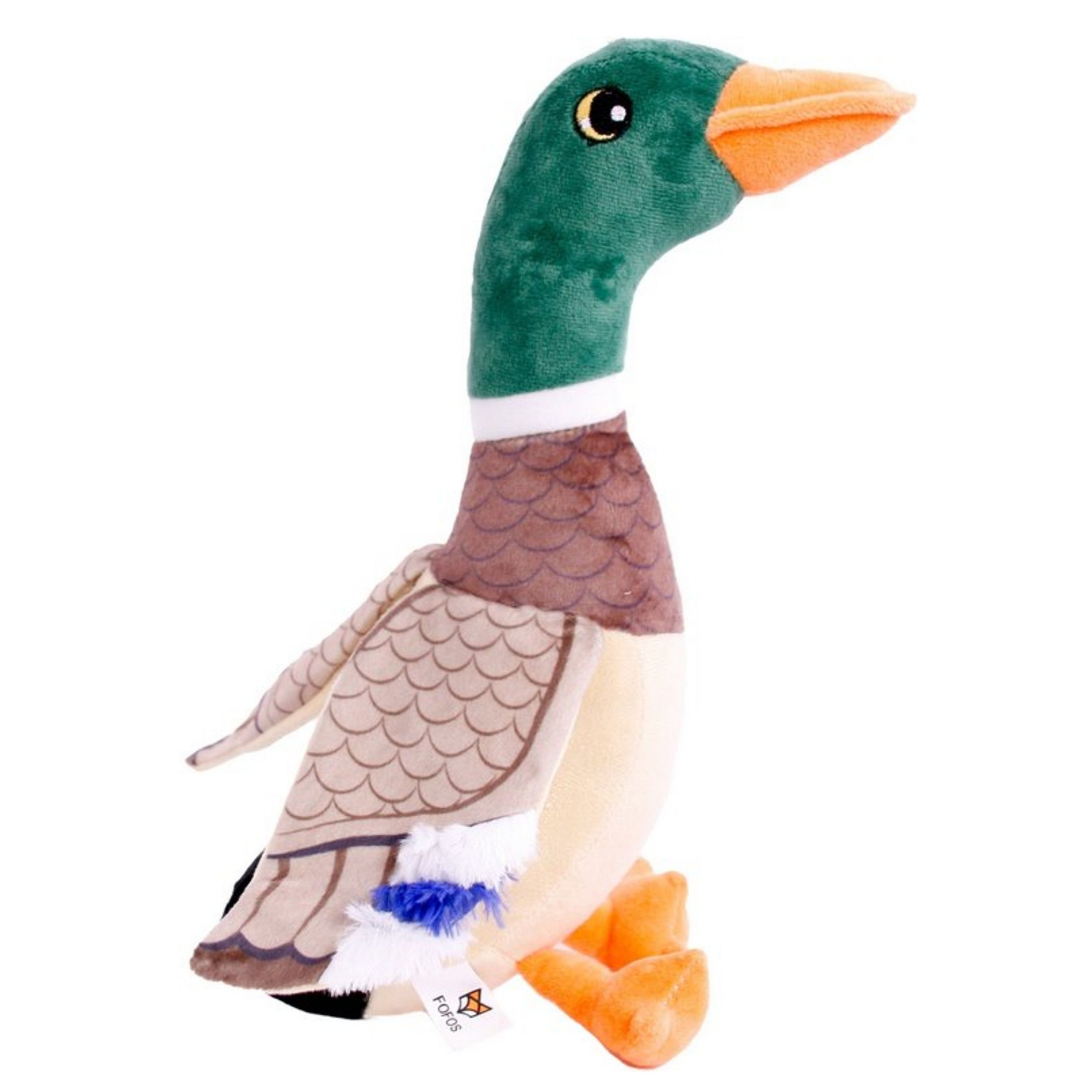 pluche eend, speelgoed dier, knuffel eend, pluche vogel, handpop