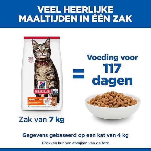 kattenvoer, brokjes, 7 kg, adult, koppenvast?