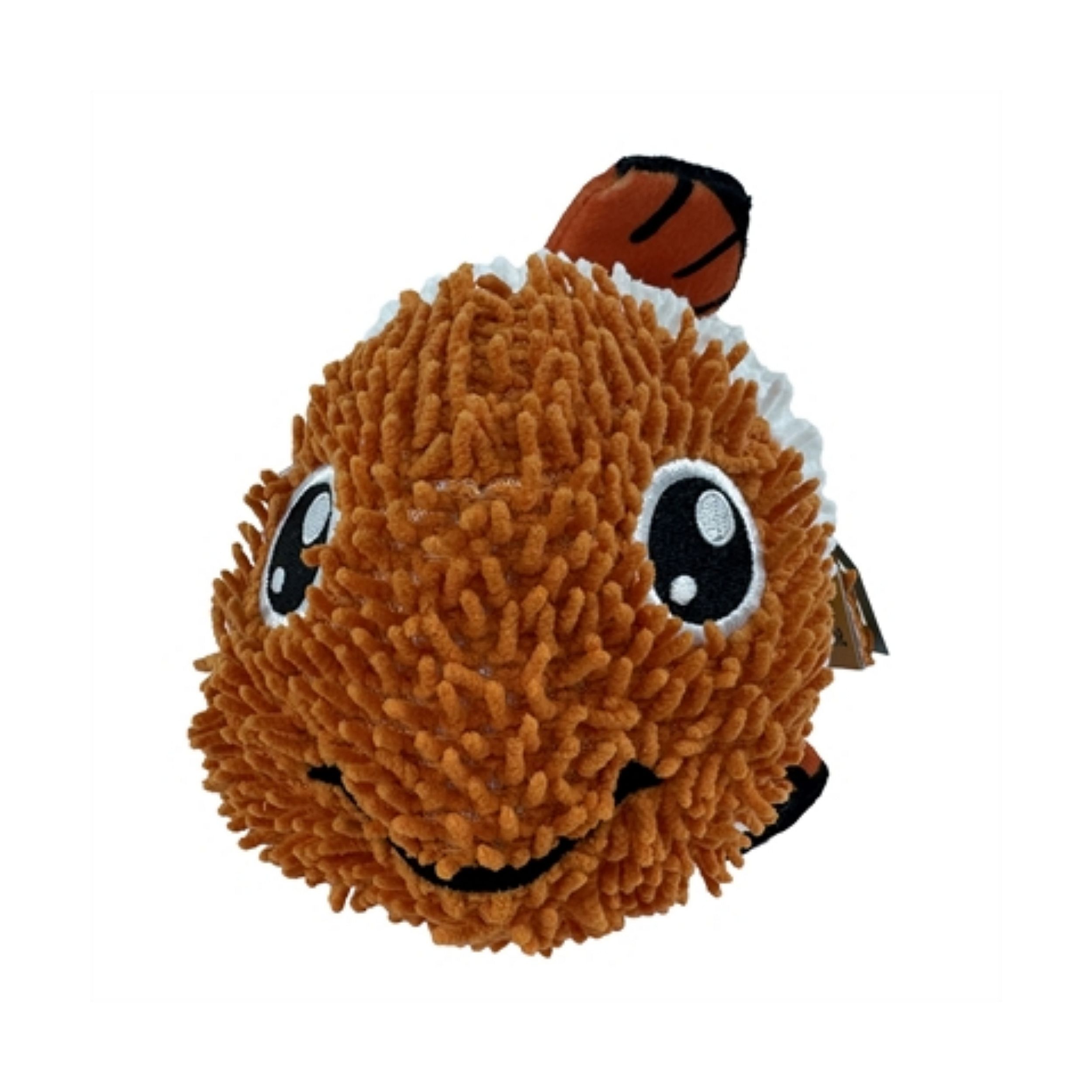 pluche, jouet doux, peluche, orange, visage