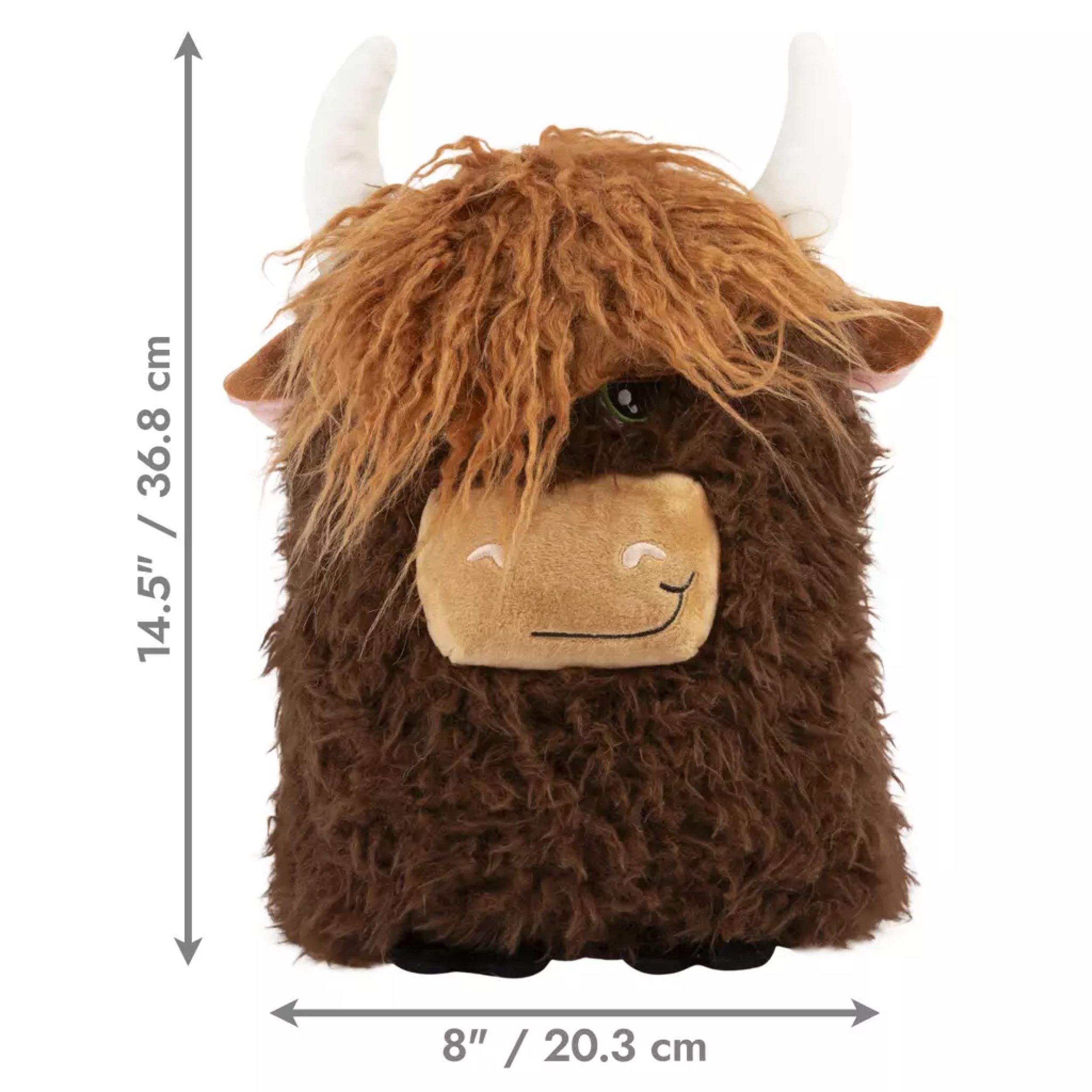 KONG Comfort Jumbo Highland Cow Assorted XL Hond