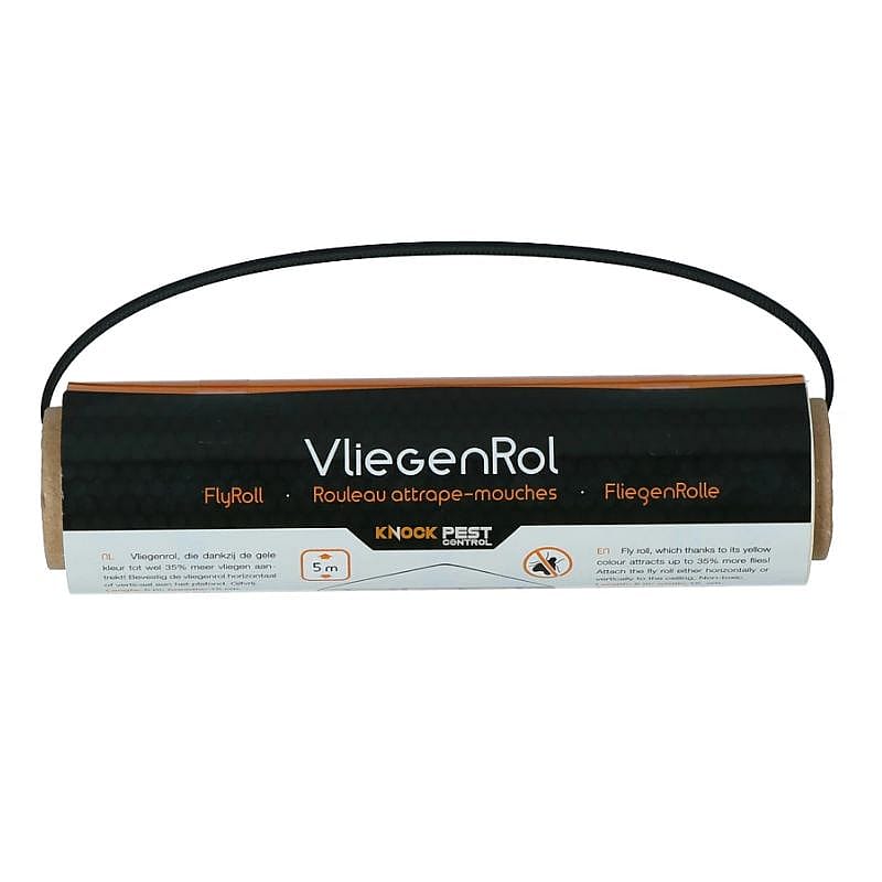 Knock Pest Vliegenkleefrol Geel 5 Meter