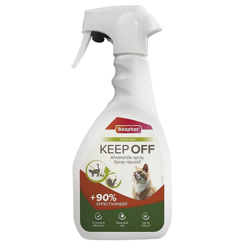 spray, ookhuis, kat, afweermiddel, effectief