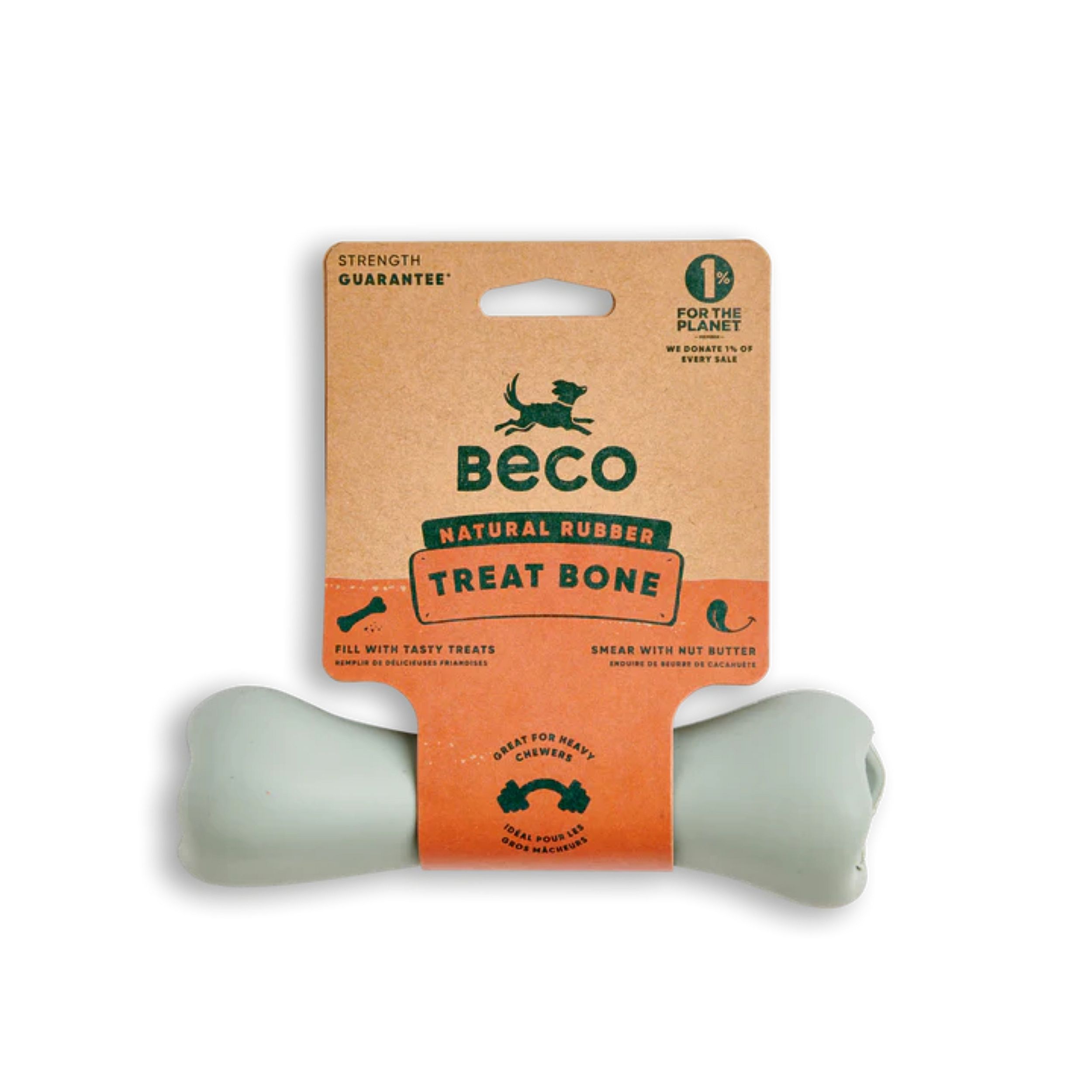 beef bone, dog chew, orange packaging, bone shape, natural rubber, bot, spel-?