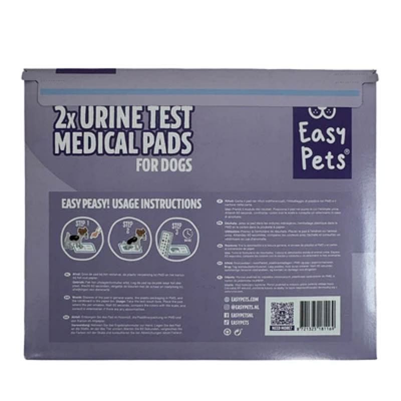 urine test pads, dog medical pads, pet care, two tests, easy to use