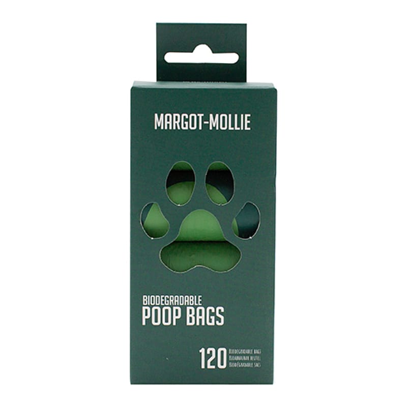 Margot-Mollie Biologisch afbreekbare poepzakjes Hond 120 stuks (8 rollen)