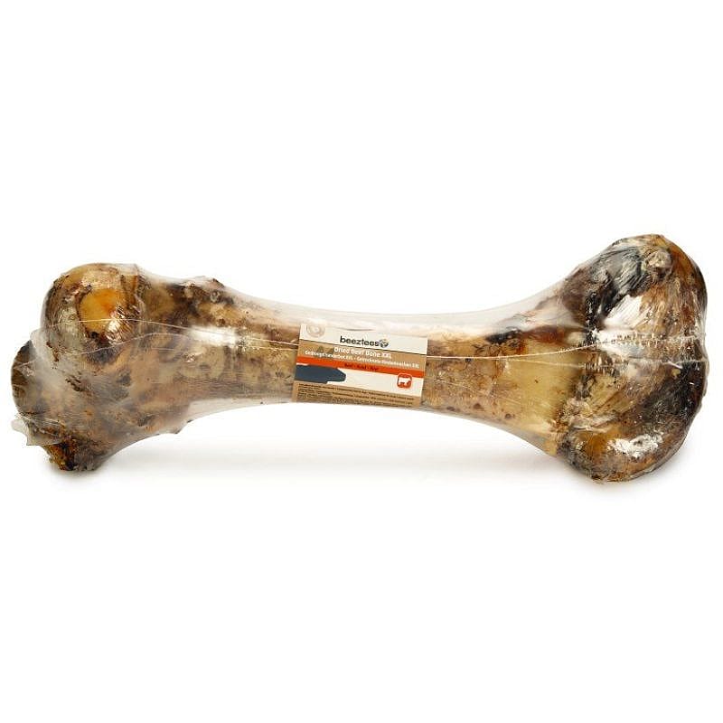 Beeztees Gedroogd Runderbot in Folie Hond Maat XXL - 40/45 cm