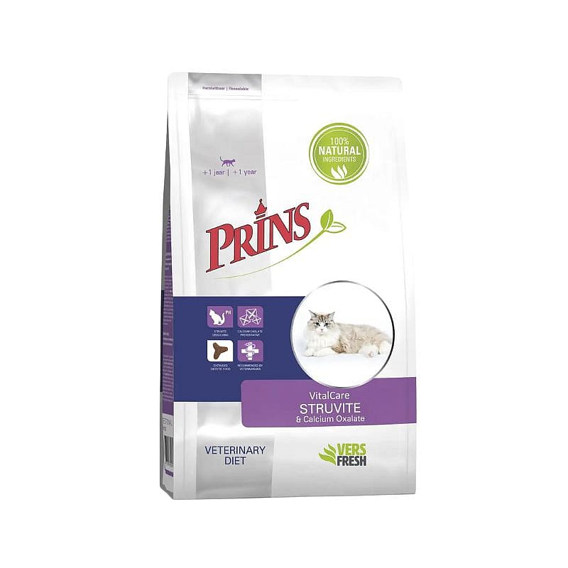 Prins Vitalcare Veterinary Diet Struvite & Calciumoxalate Kattenvoer