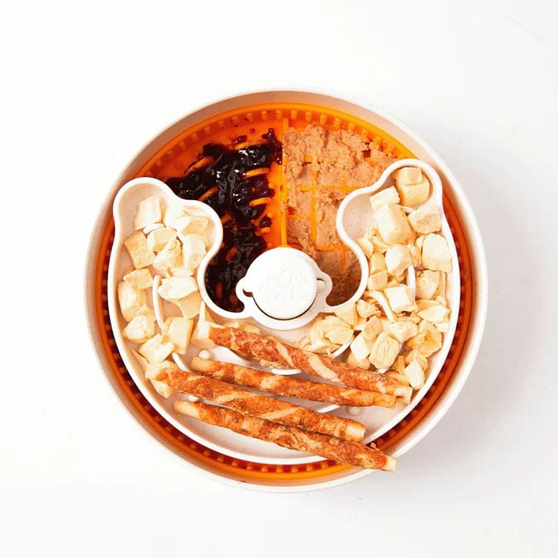 Puzzle Lick Bowl Ø 18 cm Kleine Hond