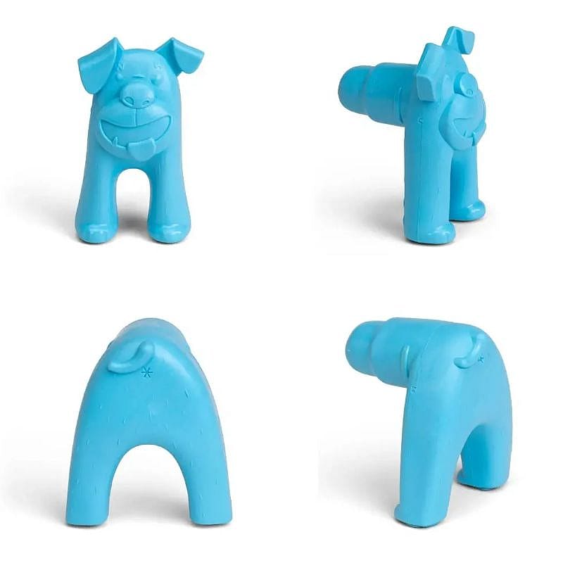 West Paw Toppl Stopper (2-pack) Hond Blauw