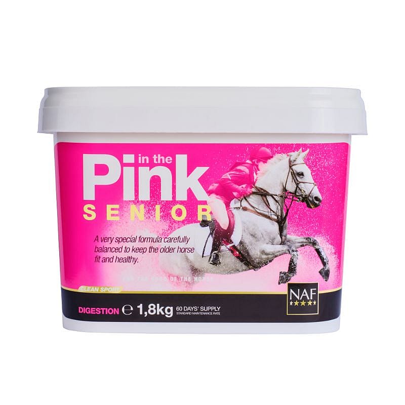 NAF In the Pink Senior – Vitaliteitssupplement voor oudere paarden 1.8 kg