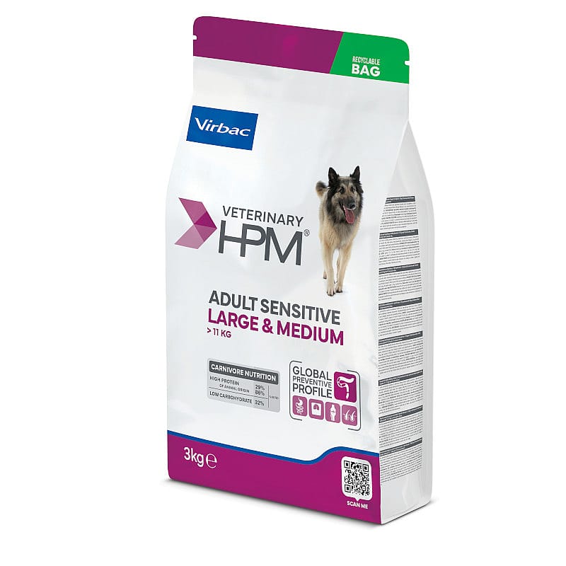 HPM Adult Sensitive Large & Medium Dog 3 kg
