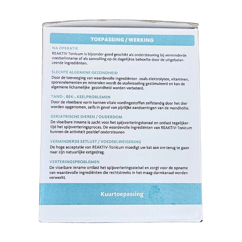 Aniwell Reaktiv Tonicum Kat 6 x 45 ml