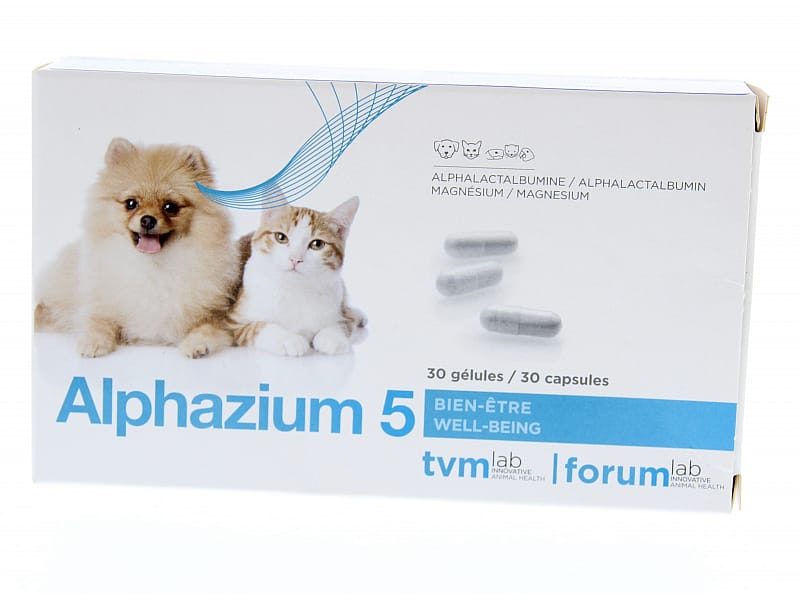 Datumvoordeel (op=op) Alphazium 5 Hond Kat 30 Capsules Datumvoordeel (op=op) Alphazium 5 Hond Kat 30 Capsules