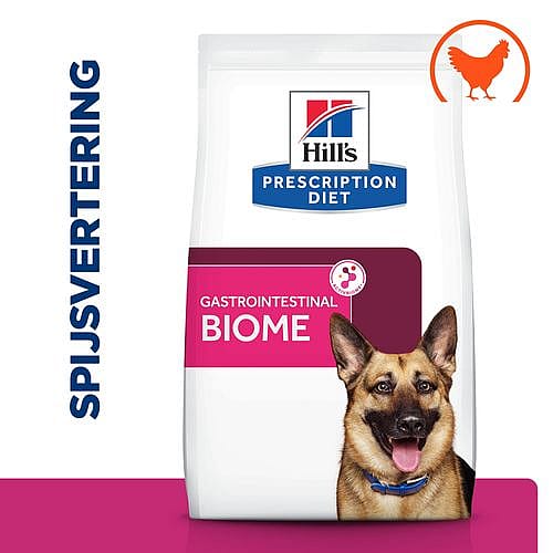 Hill's Prescription Diet Gastrointestinal Biome Hondenvoer Kip 1.5 kg