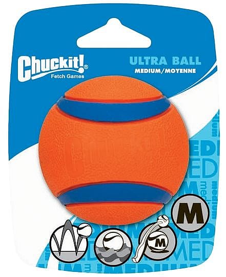 Chuckit Ultra Ball Rubber Medium - 1-Pack