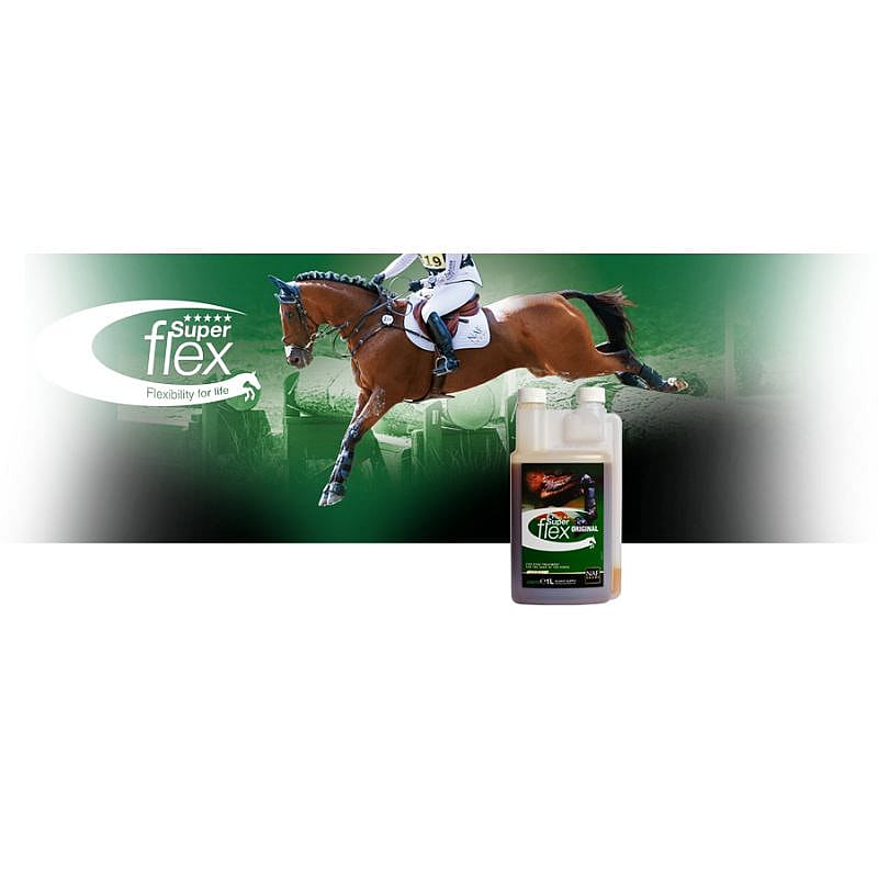 NAF Superflex Liquid – Vloeibaar gewrichtssupplement met glucosamine voor paarden 5 liter
