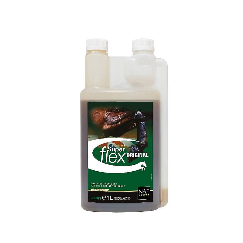 NAF Superflex Liquid – Vloeibaar gewrichtssupplement met glucosamine voor paarden 1 liter
