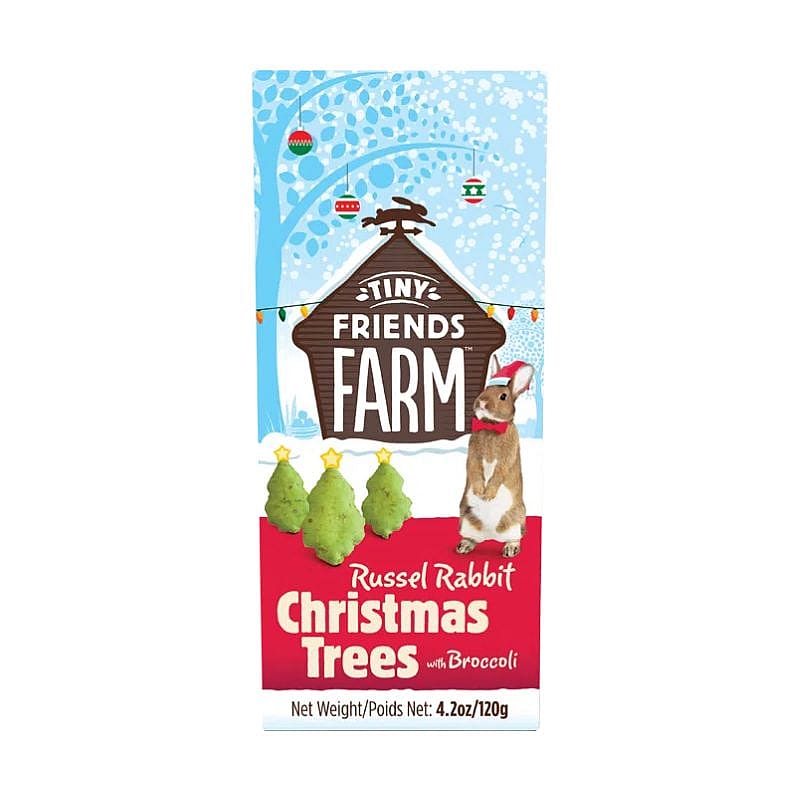 Tiny Friends Farm Russel Christmas Trees Knaagdier 120 gram Broccoli