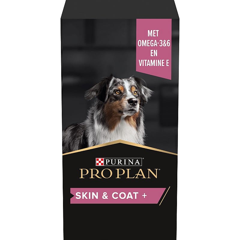 Actie - Purina Pro Plan Skin & Coat+ Supplement Hond 250 ml