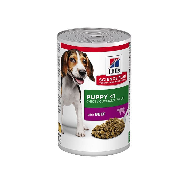 Hill's Science Plan Puppyvoer Natvoer 12 x 370 gram Rund