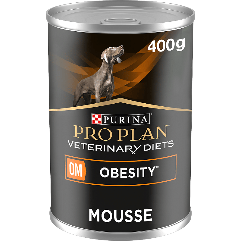 Actie - Purina Pro Plan Veterinary Diets Canine OM Obesity Management Hondenvoer 1 Blik 400 gram