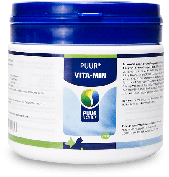 Puur Vita-Min Vitaminen Mineralen Hond Kat 250 gram