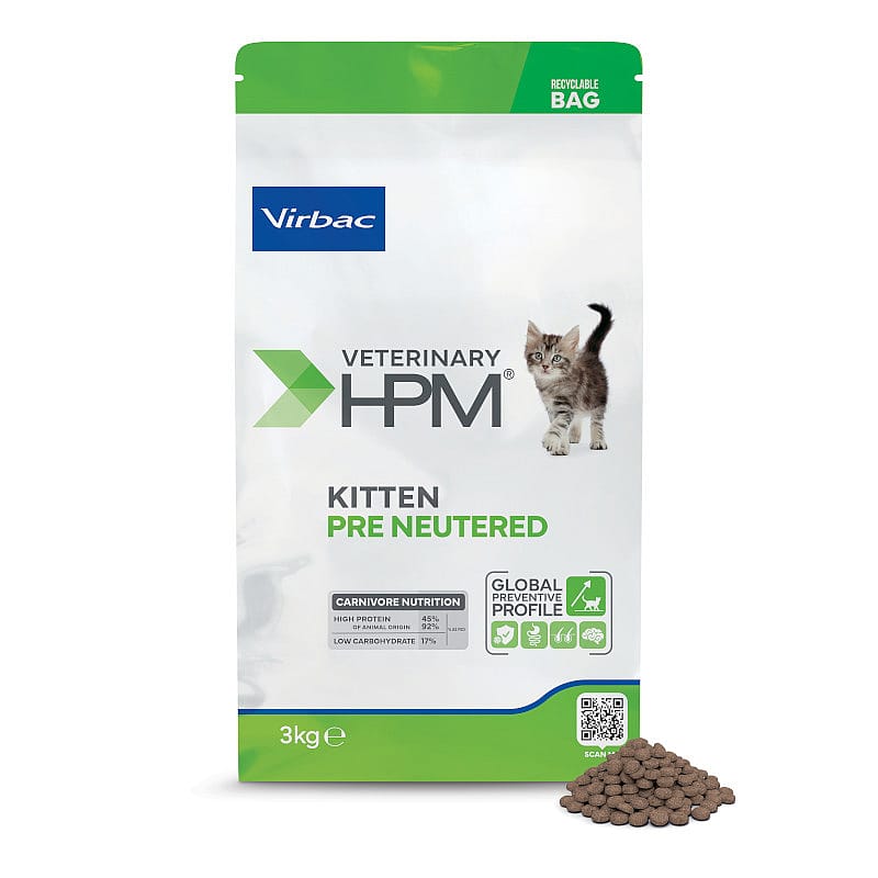 HPM Kitten Pre Neutered Cat 3 kg