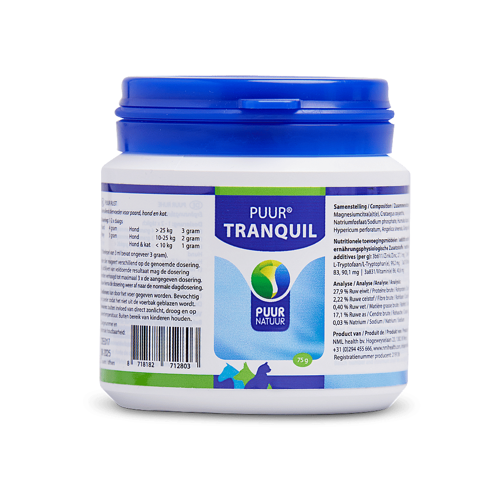 Puur Tranquil Rust Hond Kat 75 gram