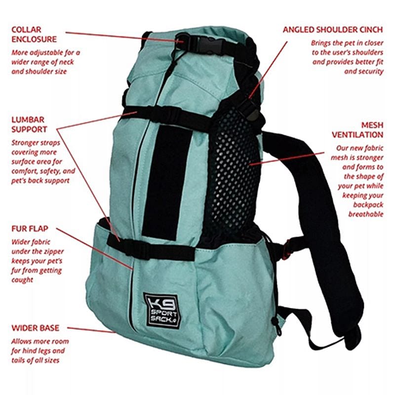 K9 Sport Sack® Air 2 Rugzak Hond L Mint