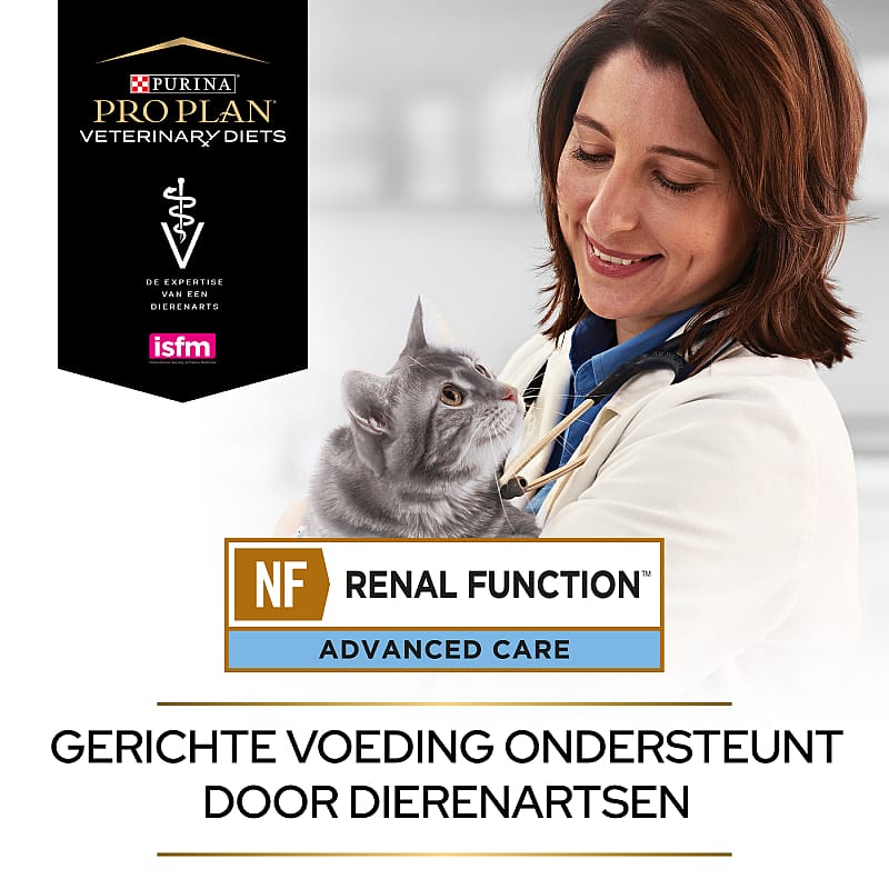 Purina Pro Plan Veterinary Diets Feline NF Advanced Care Renal Function Kattenvoer CiG Zalm - 10 x 85 gram