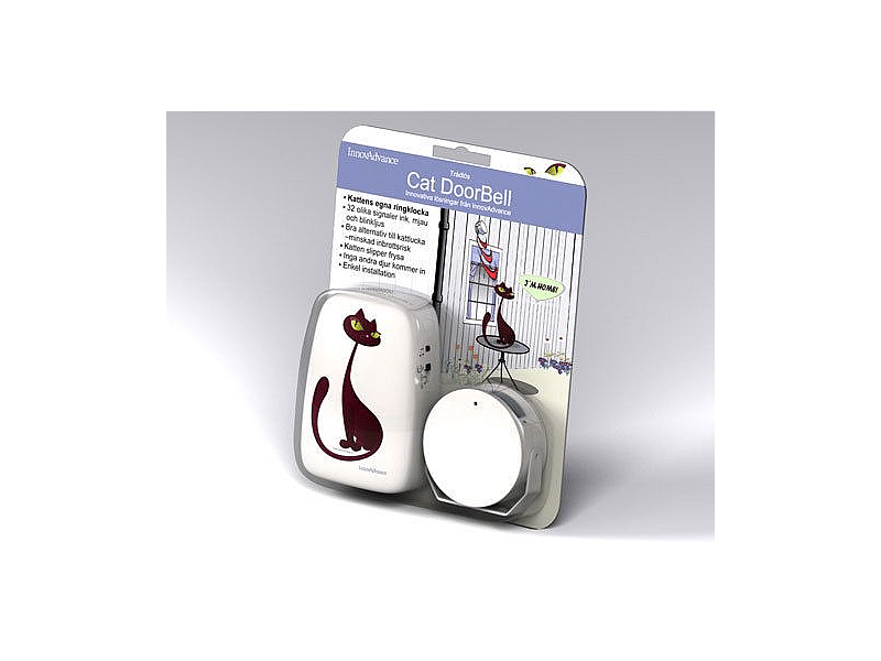 Cat Doorbell Deurbel Kat