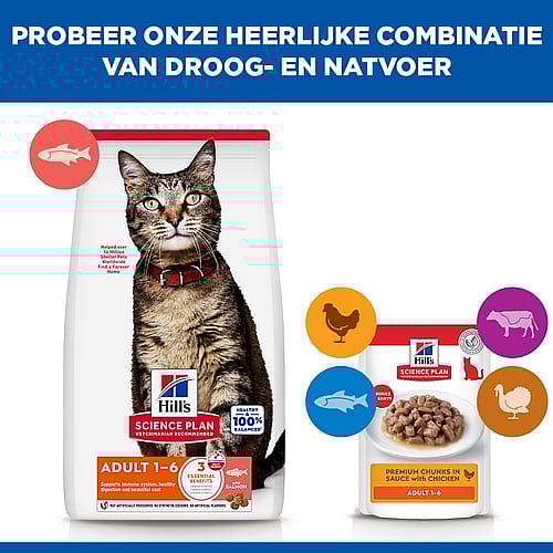 Hill's Science Plan Adult Kattenvoer Zalm