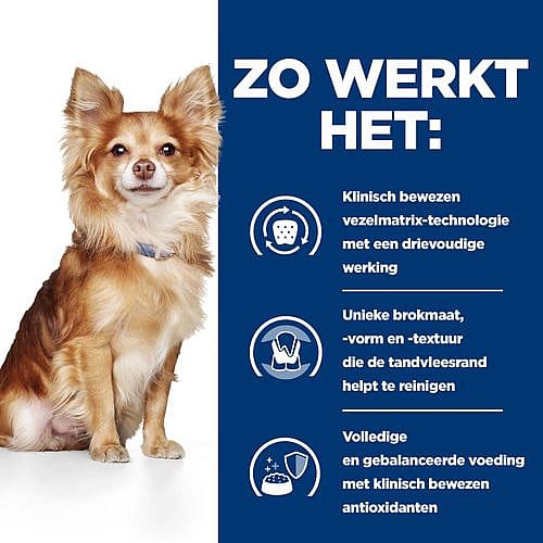 Hill's Prescription Diet TD Mini Dental Care Hondenvoer Kip 3 kg