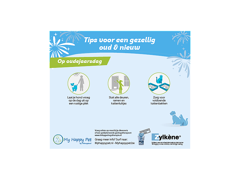 Zylkene Plus Antistress Capsules 30 stuks - 75 mg - Hond en Kat 0-10 kg