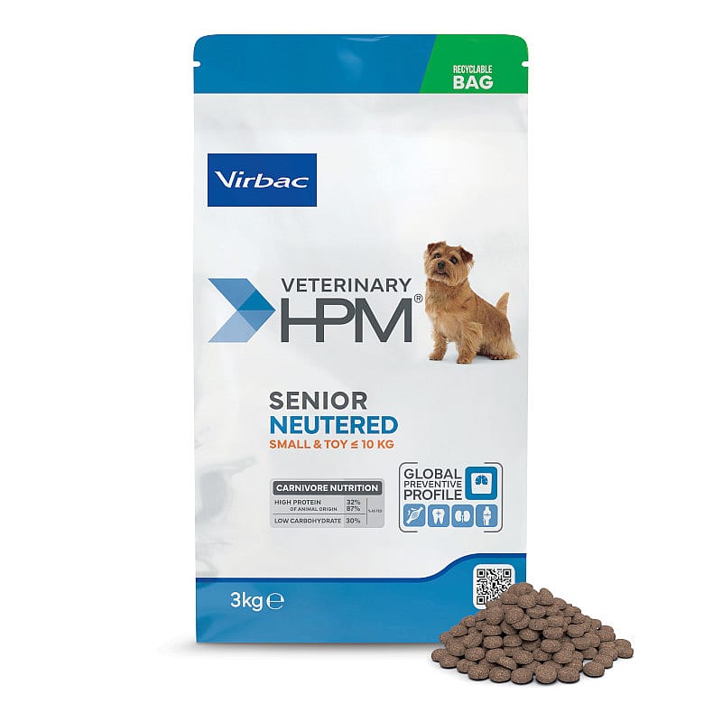 HPM Senior Neutered Dog Small & Toy 3 kg