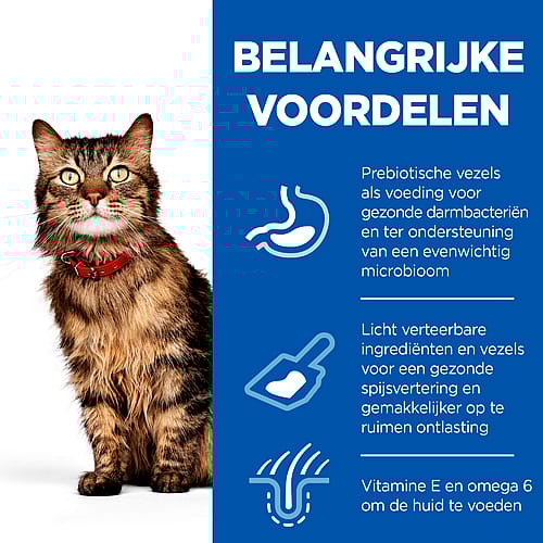 Hill's Science Plan Sensitive Stomach & Skin Adult Kattenvoer met Kip