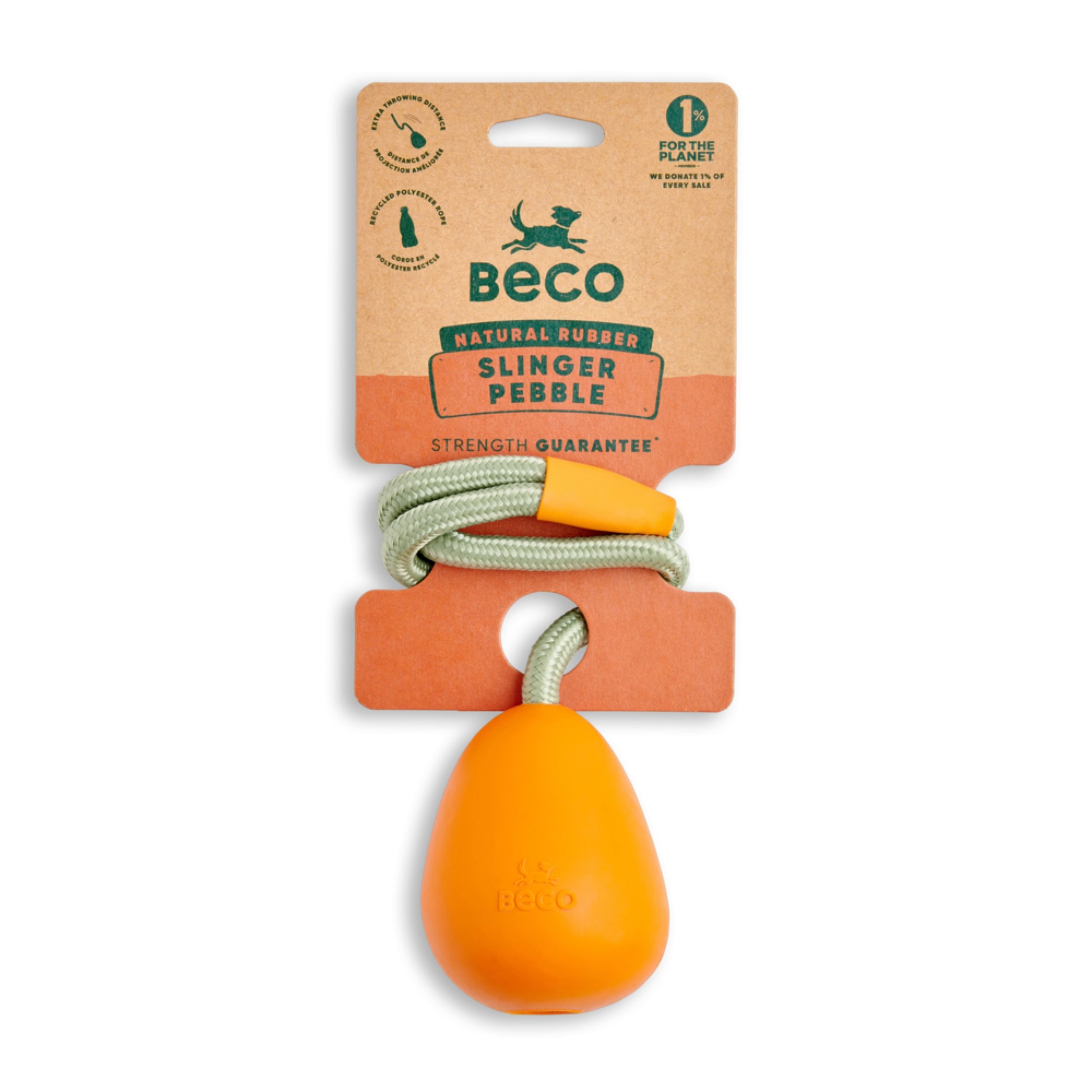 Beco Slinger Pebble Oranje