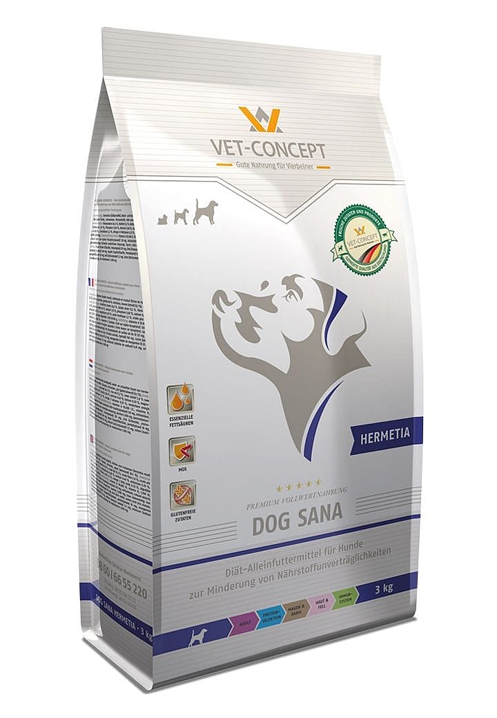 Vet-Concept Sana Hermetia Hondenvoer 3 kg
