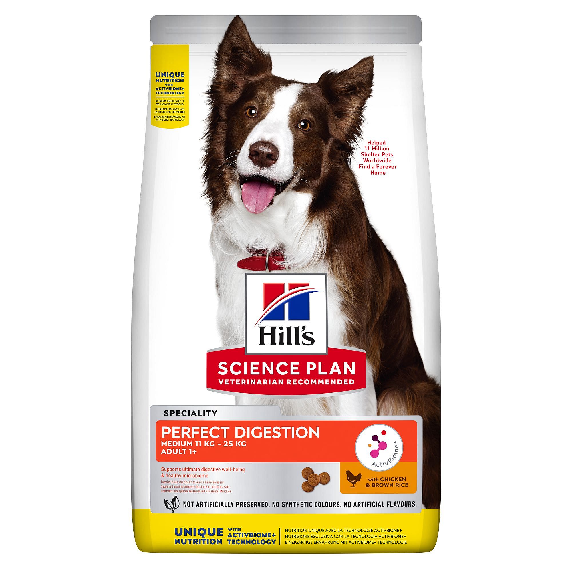 Hill's Science Plan Canine Adult Perfect Digestion Hondenvoer Medium