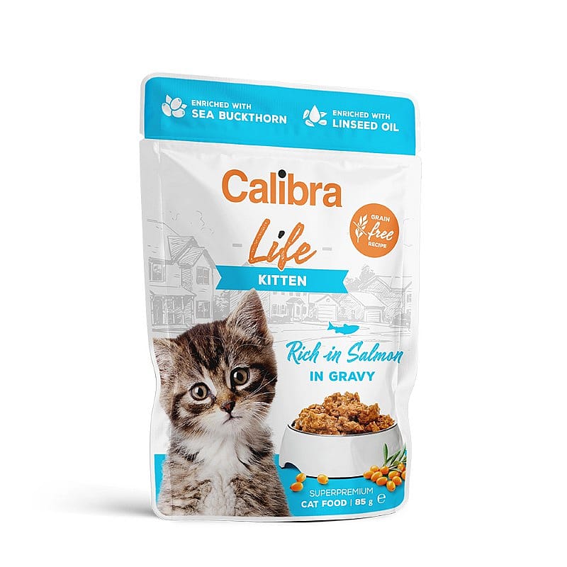 Calibra Kat Life Kitten Zakjes 28 x 85 gram